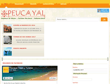 Tablet Screenshot of peucayal.tur.ar